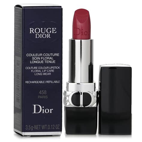 rouge dior 458 paris|christian dior red color.